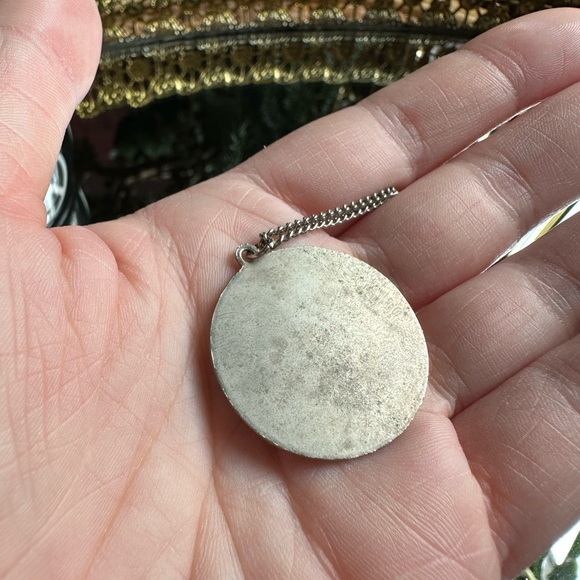 Vintage y2K Mall Rat Starter Pack Yin Yang Necklace Peace Bangle Bracelet Set - Picture 5 of 7